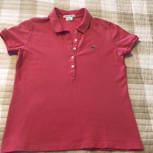 Lacoste short sleeve polo shirt